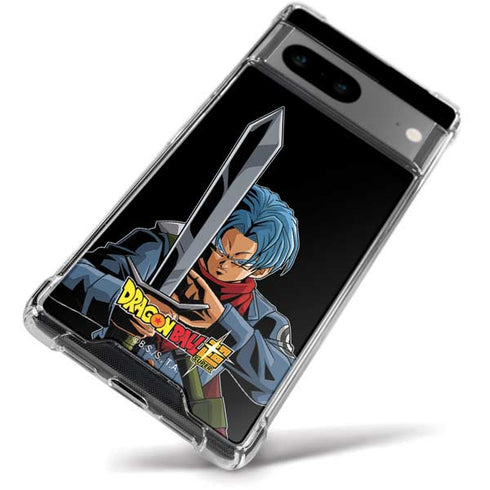 Dragon Ball Super Trunks Portrait Google Pixel 8 Clear Case
